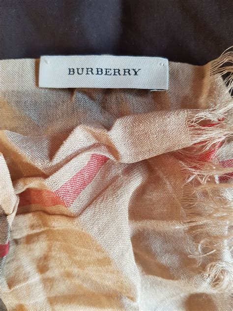 burberry authentication scarf|vintage burberry scarf label.